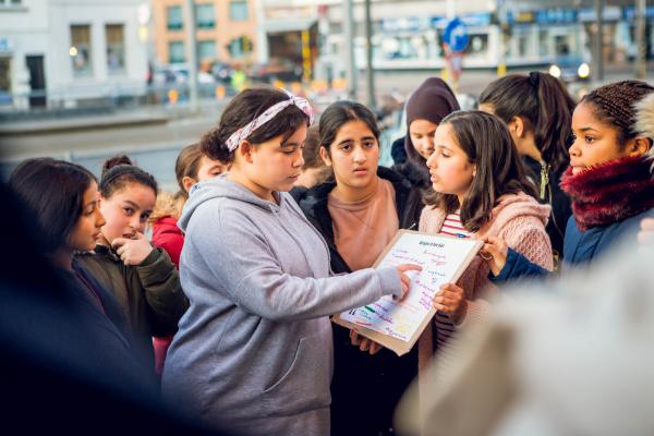 Kielse meisjes brengen de noden van hun wijk in kaart